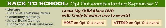 BACK TO SCHOOL: Opt Out events starting September 7. Click here for more information.